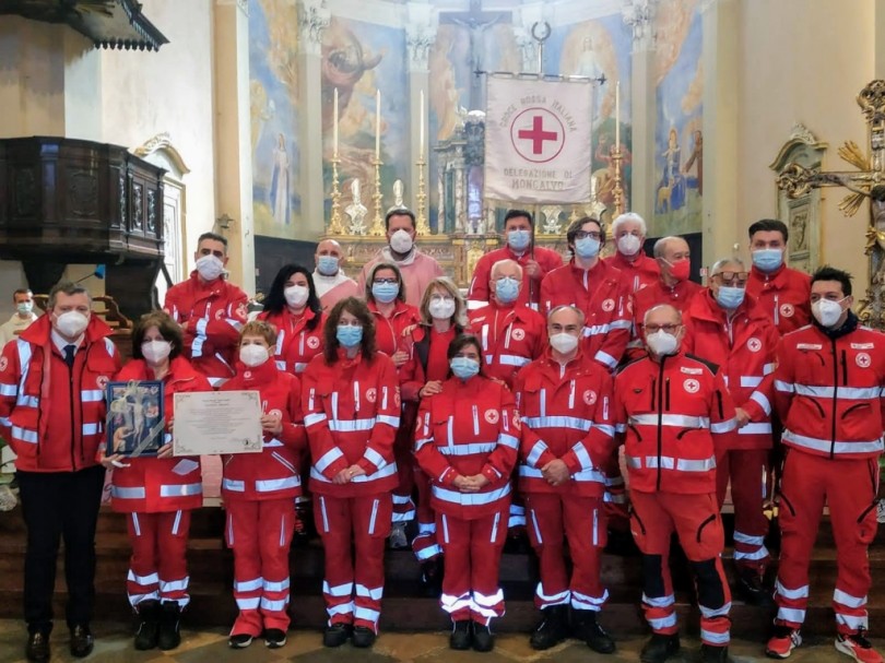 La Croce Rossa di Moncalvo riceve il Premio della Bontà